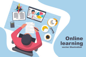 Online Learning concept